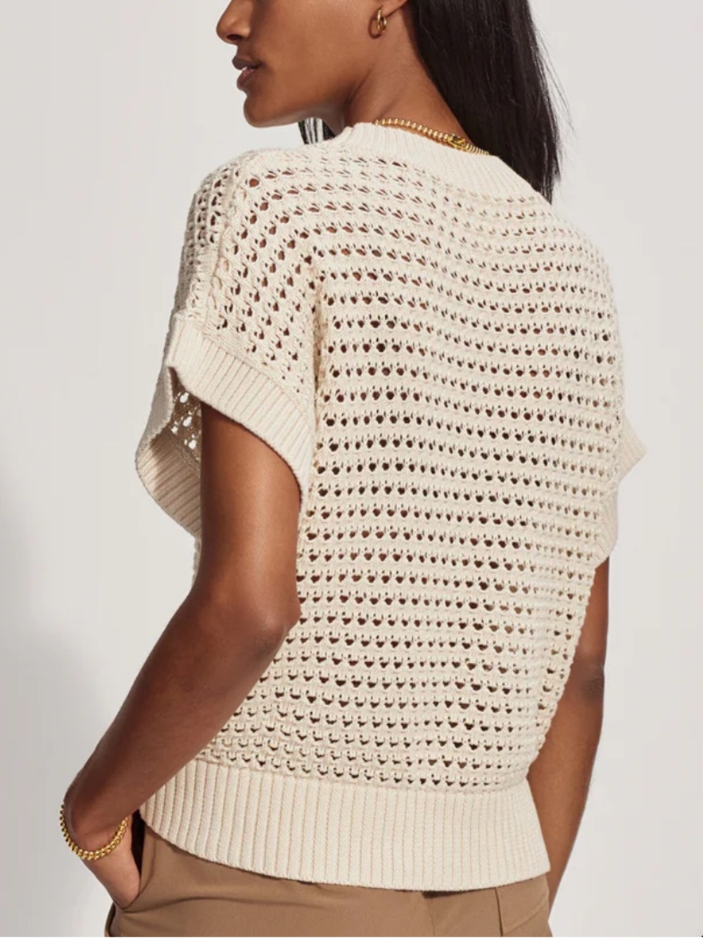Varley Julianna Sweater | Birch | Size Large - Picture 5 of 13